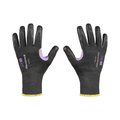 Honeywell 582-28-0910B-8M 10 Gauge A8-F Nitrile Coreshield Glove; Black; Medium - Size 8 582-28-0910B/8M